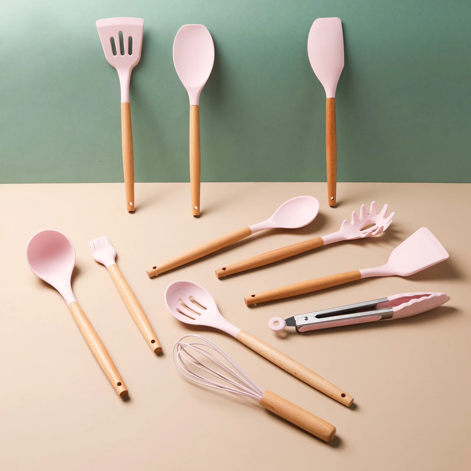 Kitchen Tools Set - Pink - Image 3