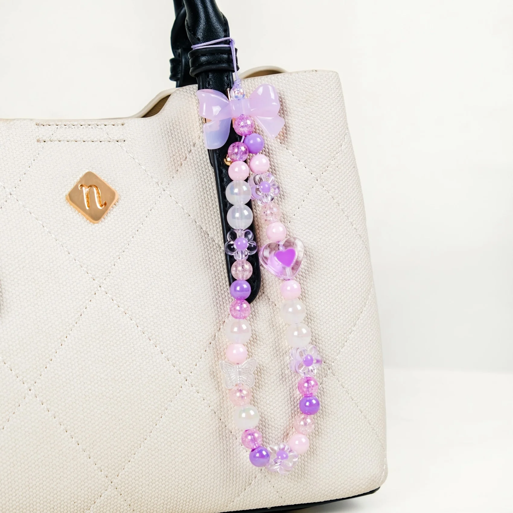 Lavender Blush Phone Charm Strap - Image 7