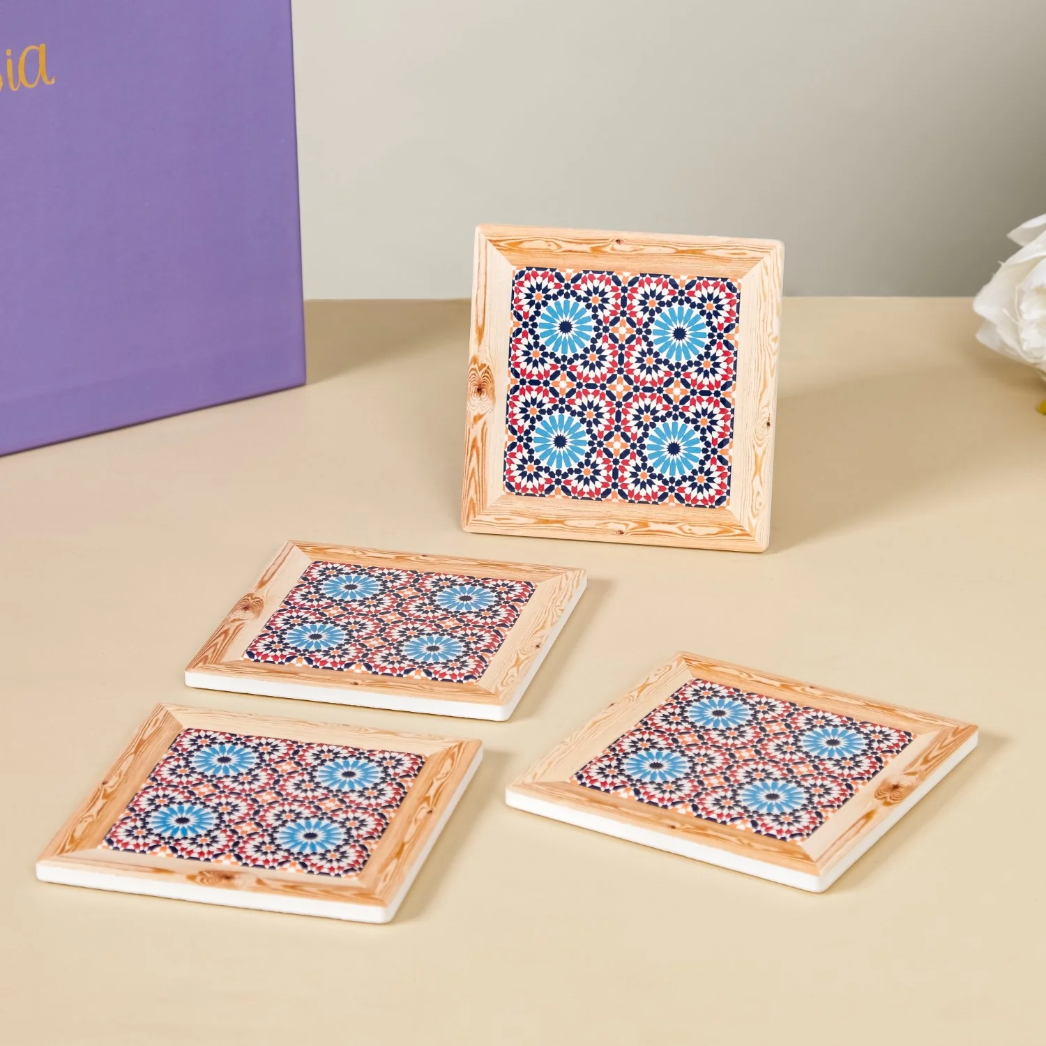 Lavender Raksha Bandhan Hamper Set Of 6 - Image 8