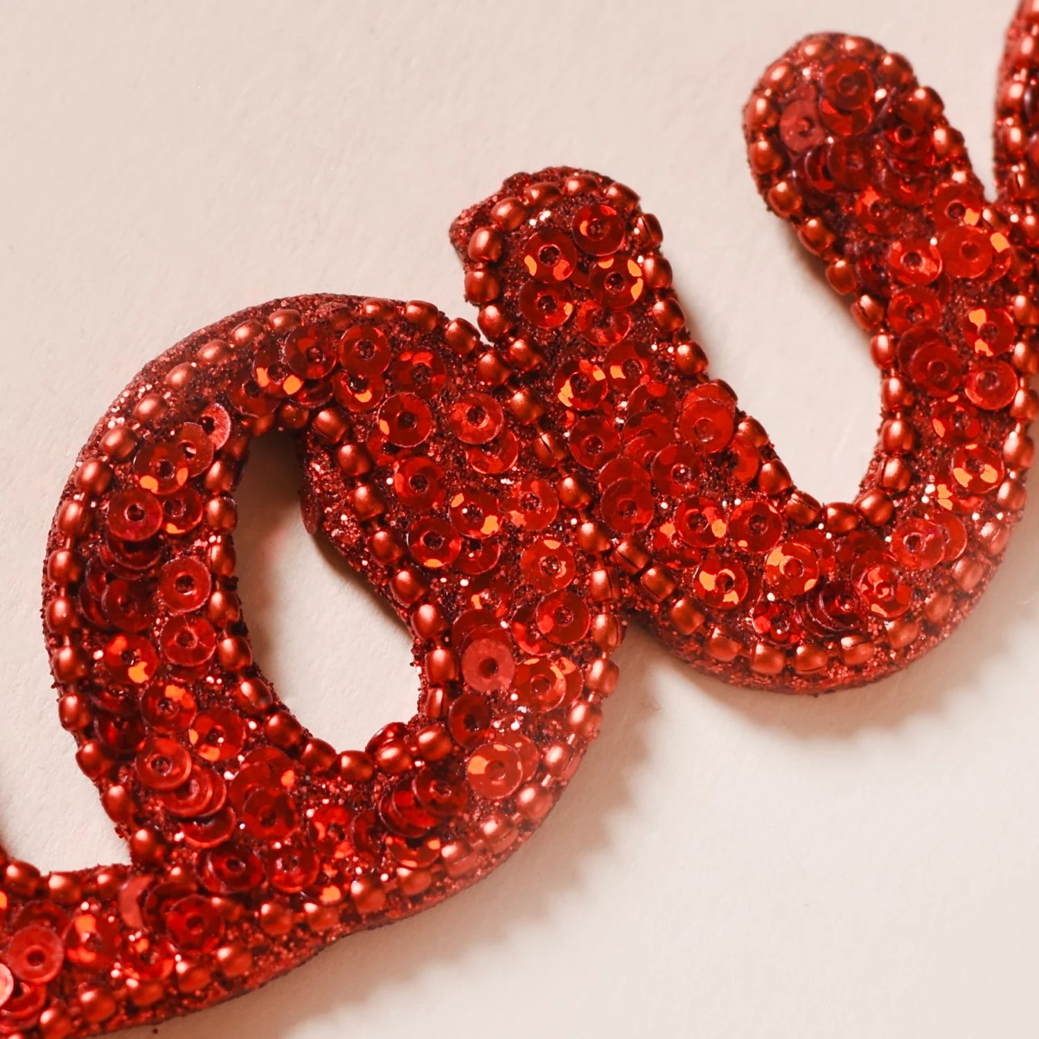 Love Christmas Ornament Set of 2 Red - Image 10