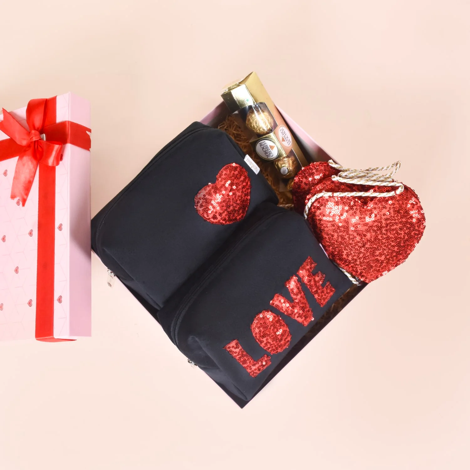 Love Heart Gift Hamper Set Of 4 - Image 2