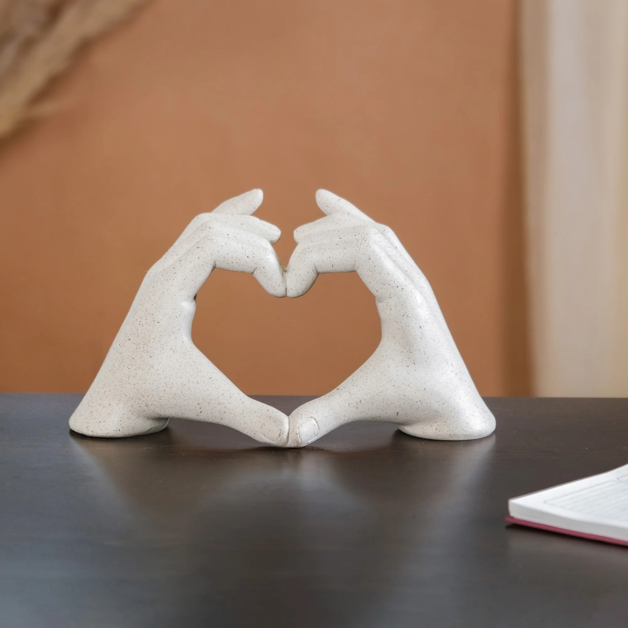 Love Heart Hands Sculpture - Image 7