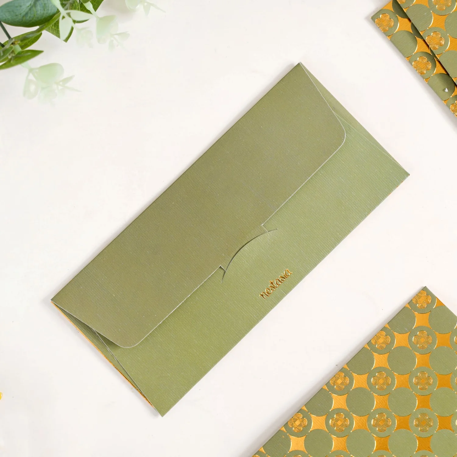 Lucky Charm Gifting Shagun Paper Envelope Set Of 12 - Image 8