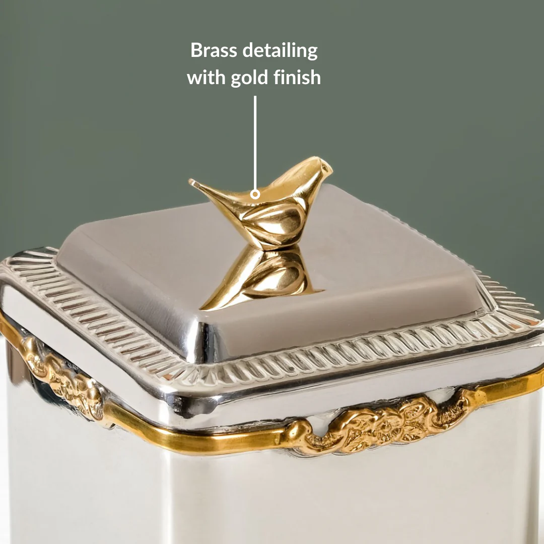 Luxe Bird Decorative Jar - Image 6