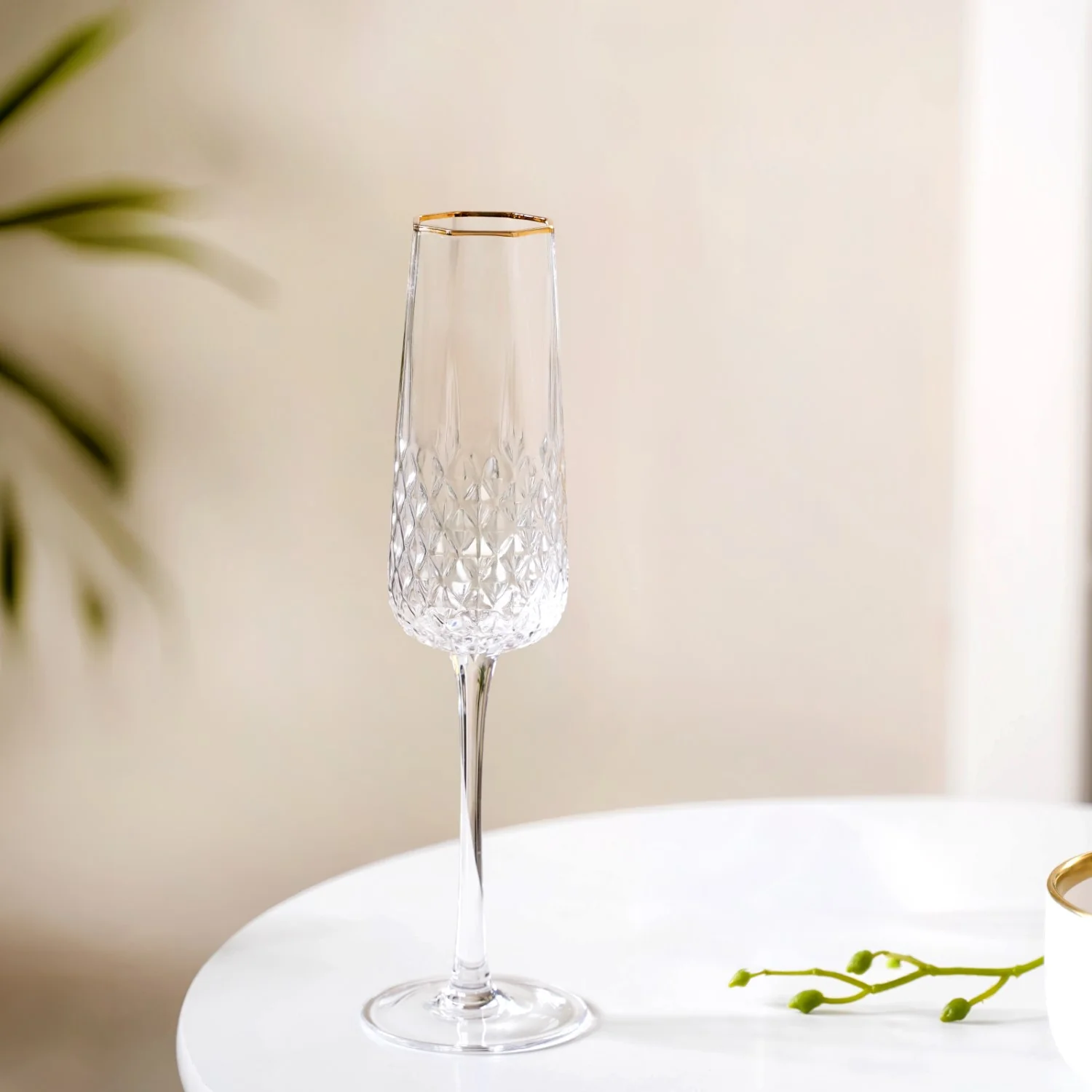 Luxe Champagne Glass Set Of 2 200ml - Image 6