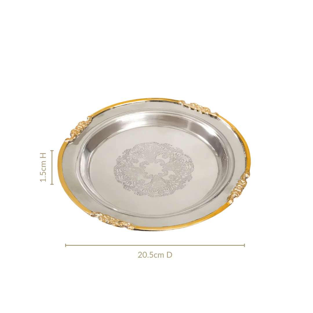Luxe Dual Tone Decorative Tray - Image 4