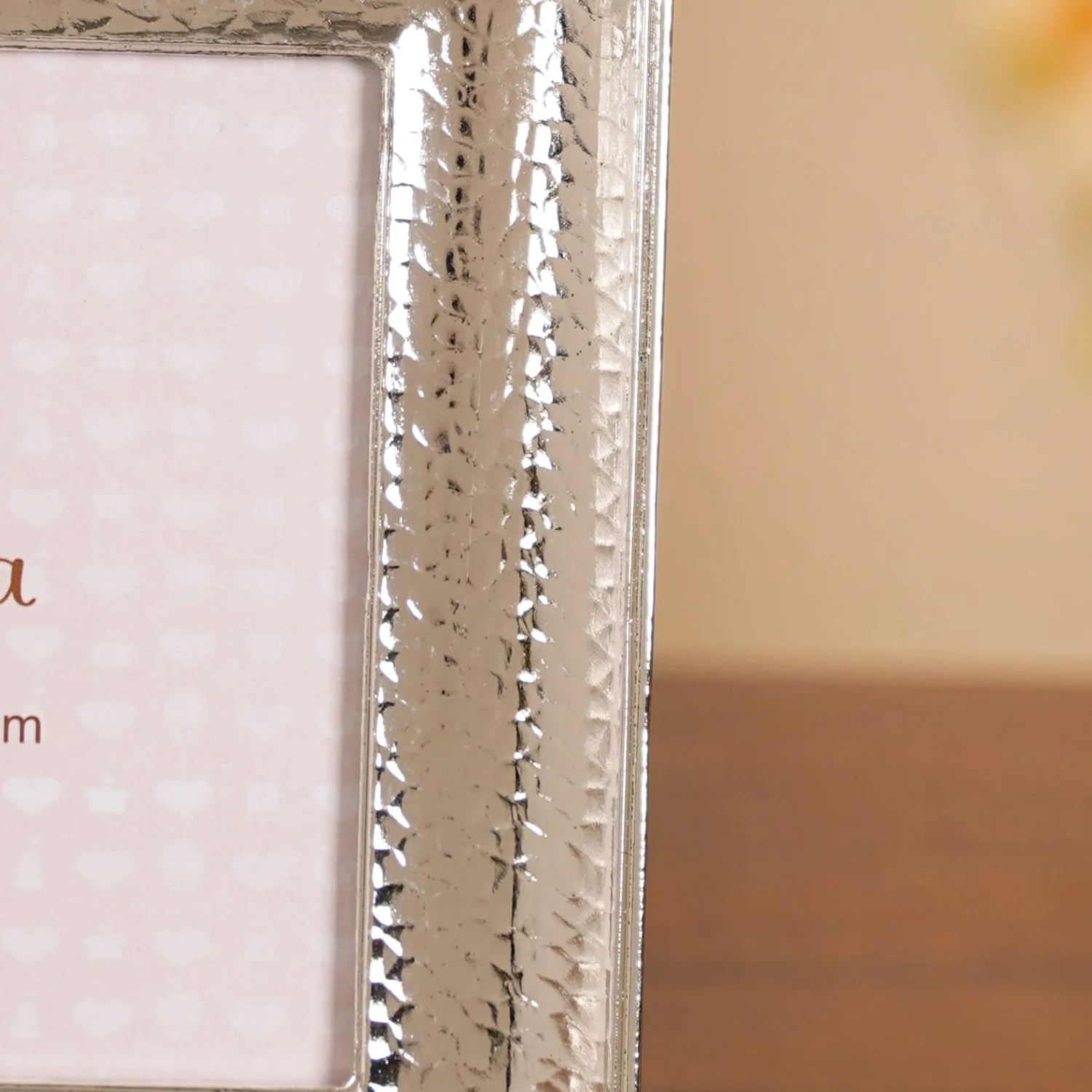 Luxe Silver Bevelled Photo Frame Small 10x10cm - Image 6