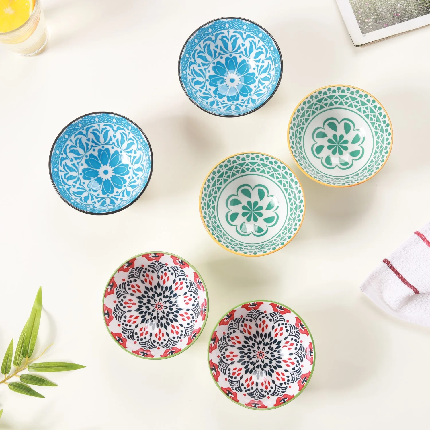 Mandala Dessert Bowl Set of 2 - Image 23