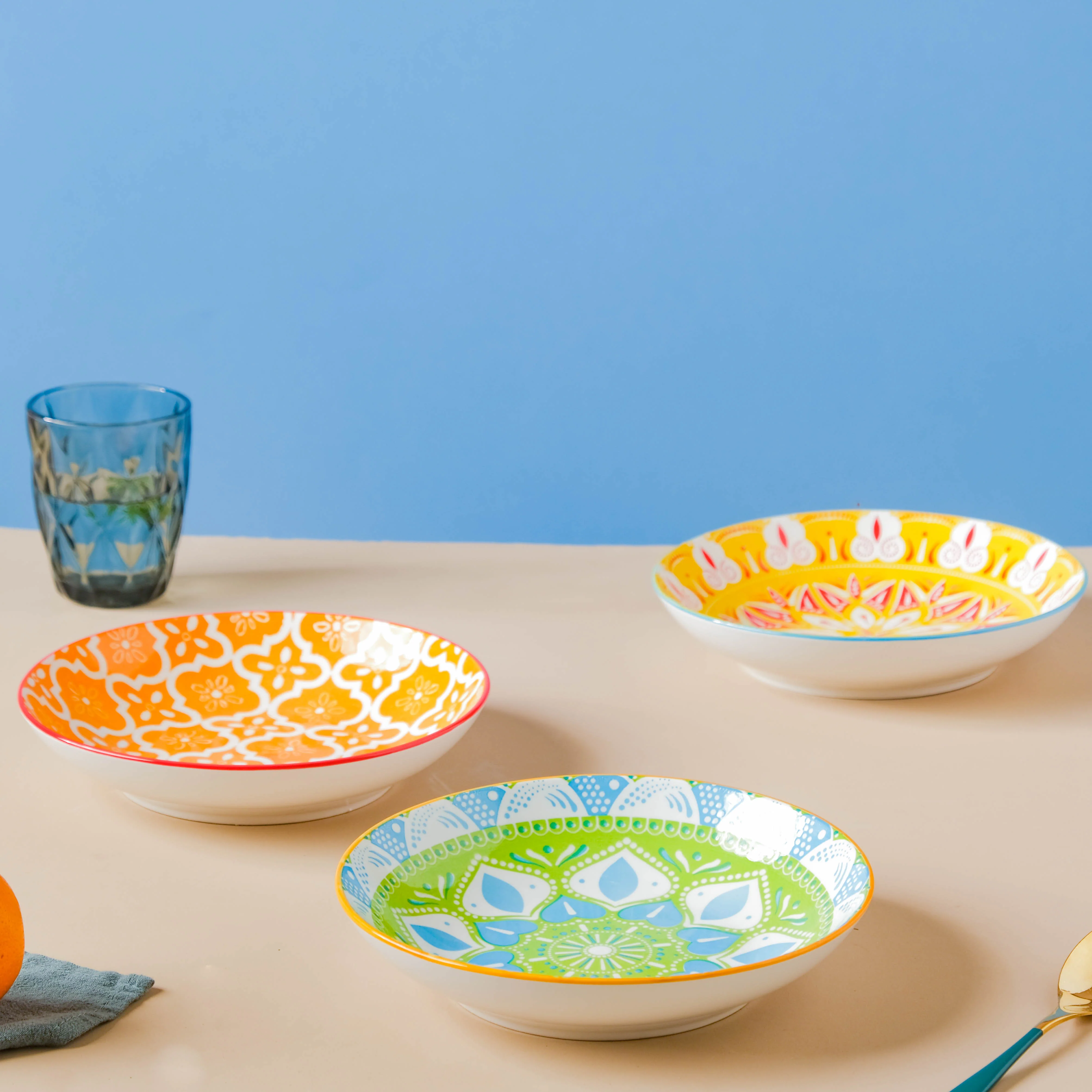 Mandala Pasta Plate - Image 2