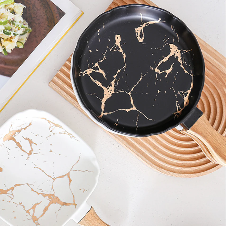 Marble Texture Square Dish - Image 4