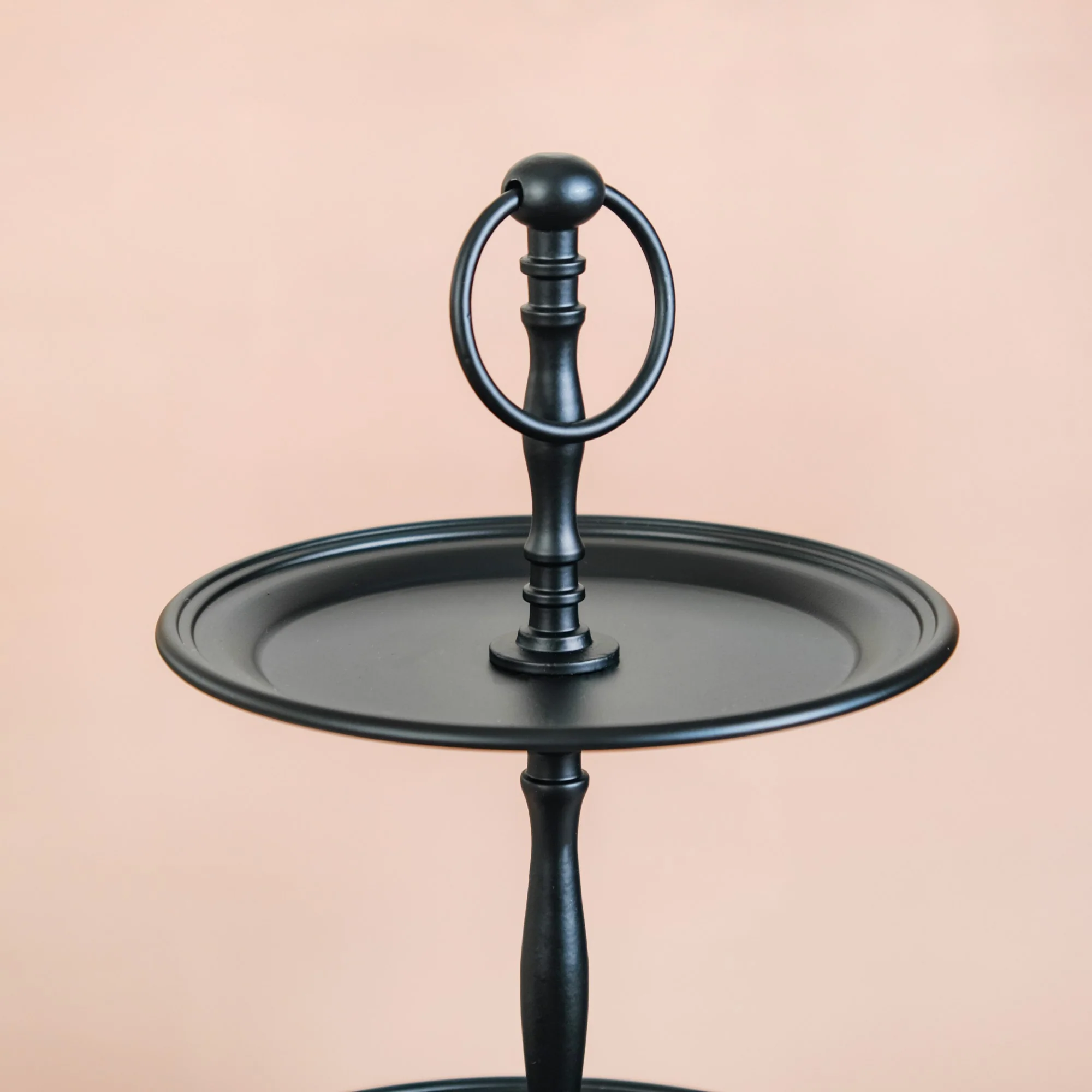 Matte Black 3 Tiered Cake Stand - Image 8