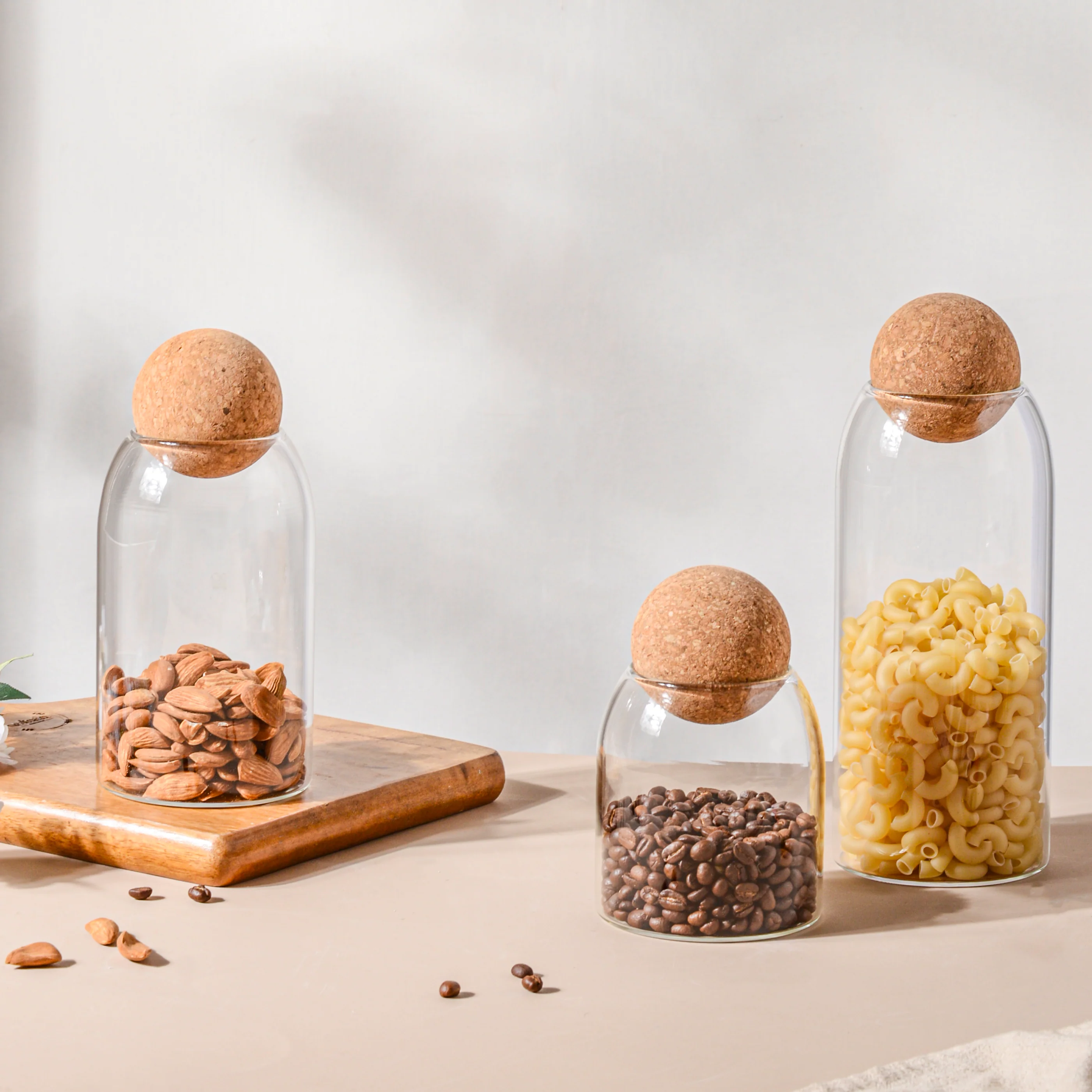 Medium Jar with Cork Lid - Image 5