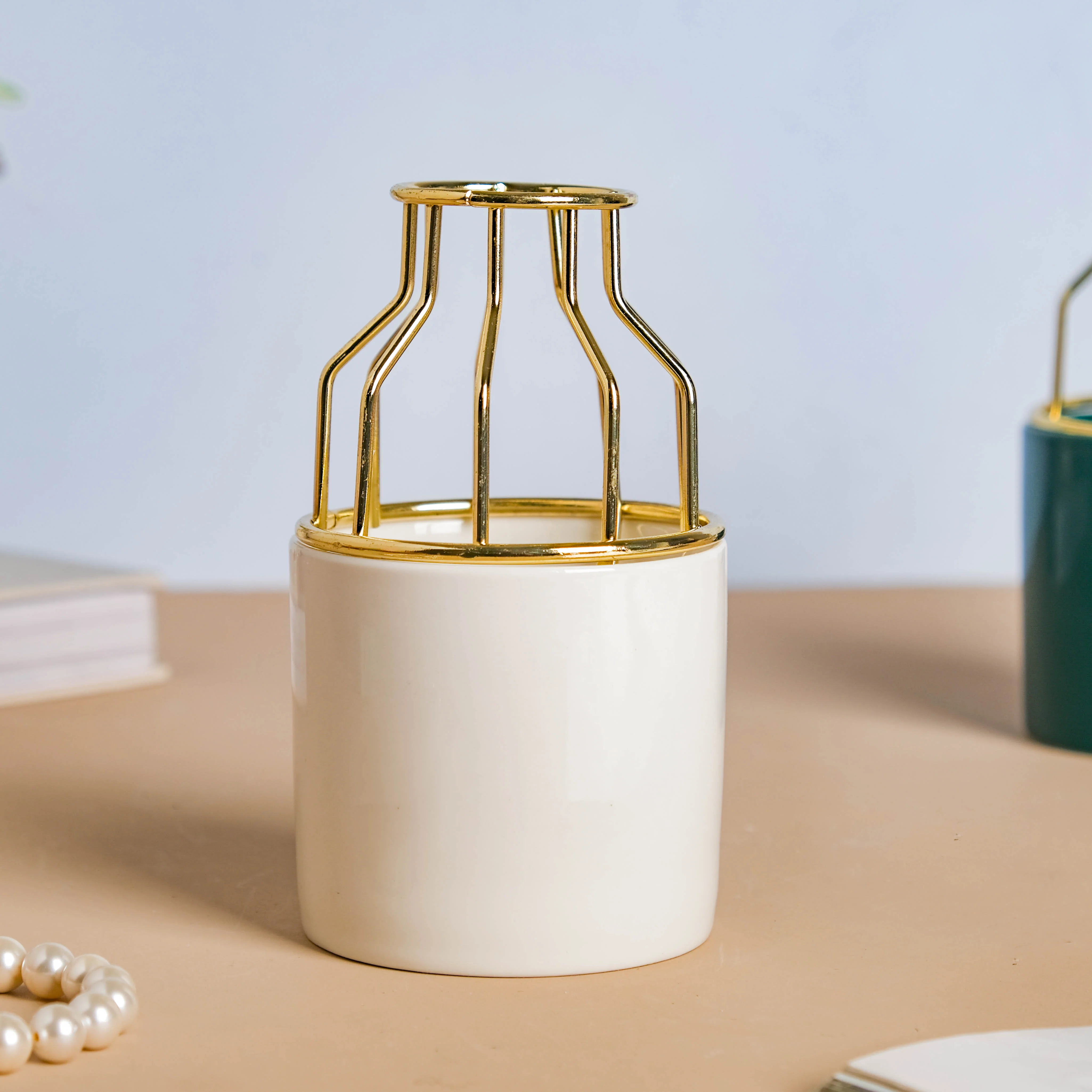 Medium Size Ceramic Pot for Plants - Image 15