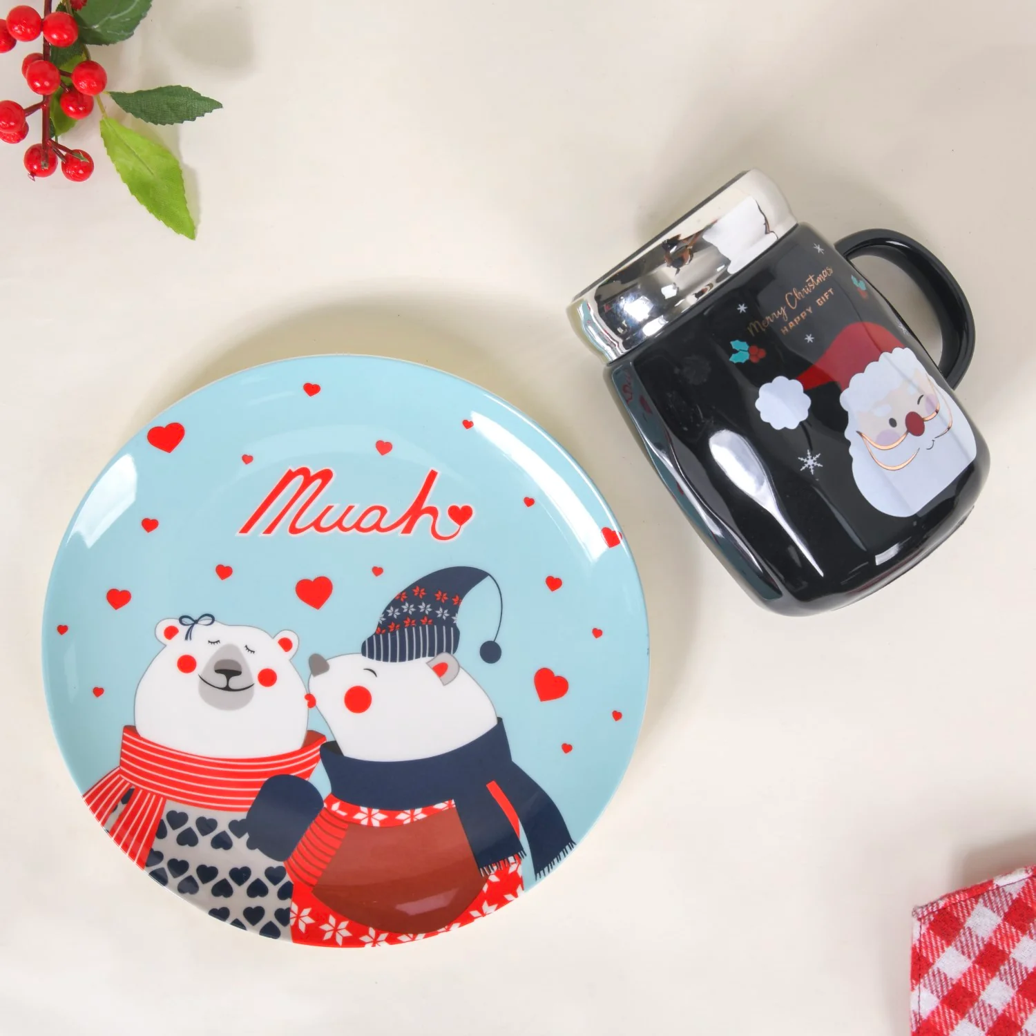 Merry Xmas Gift Hamper Box Set of 2 - Image 5