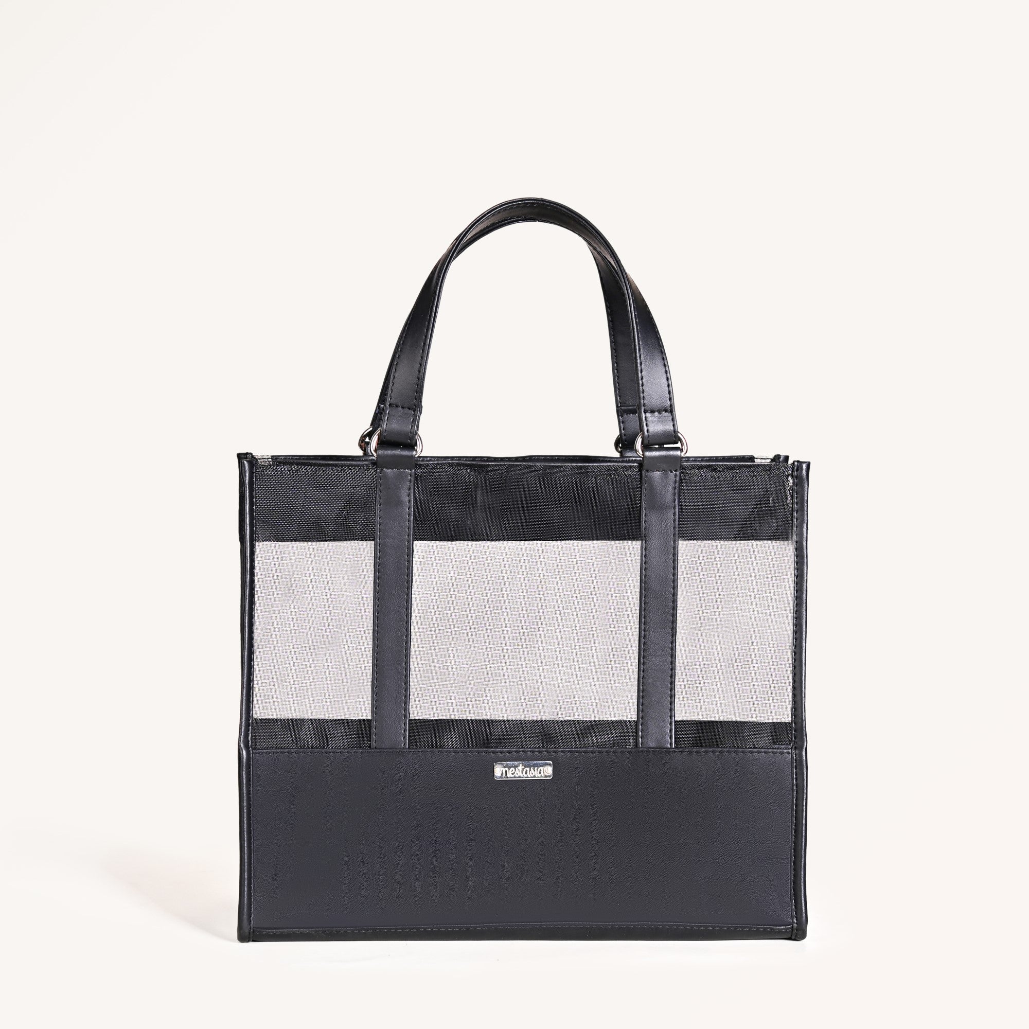 Mesh Lunch Bag Black - Image 7