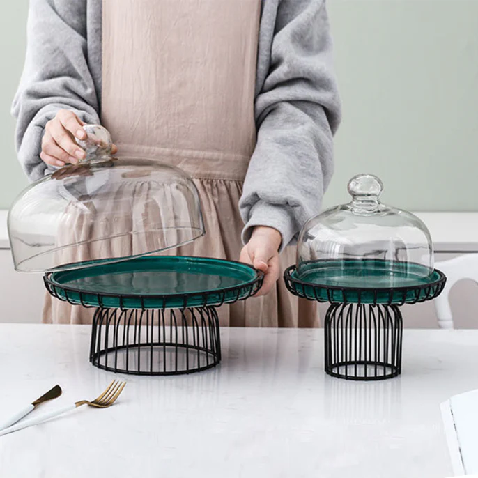 Metal Cake Stand 8 inch - Image 9