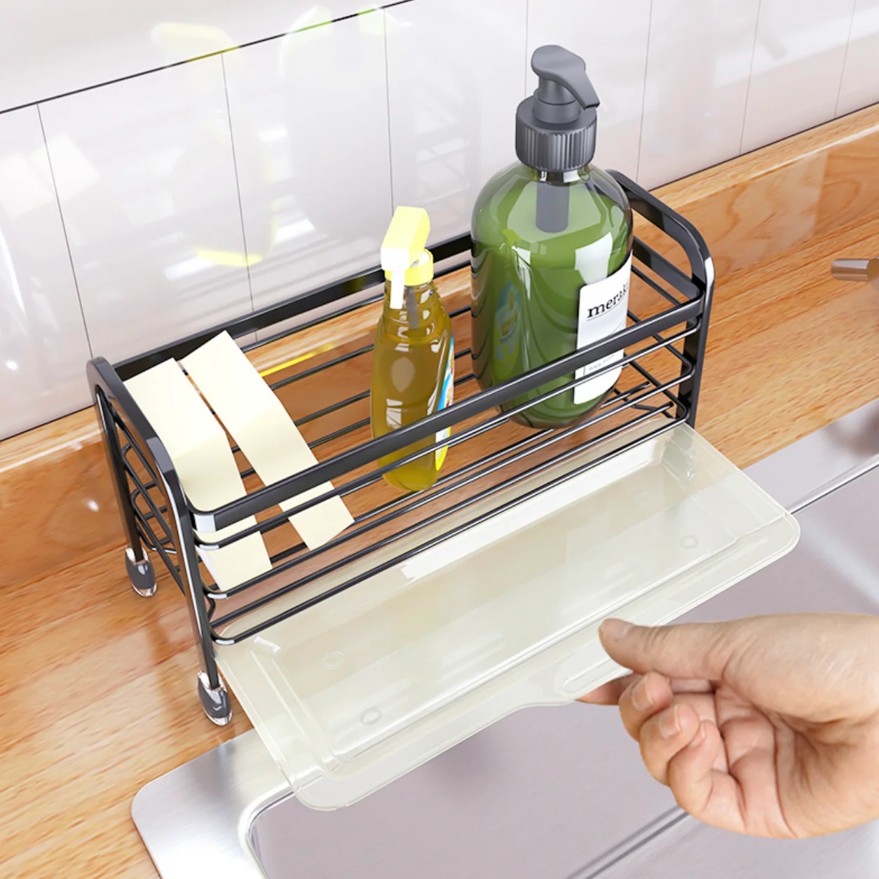Metal Storage Rack For Sink - Image 15