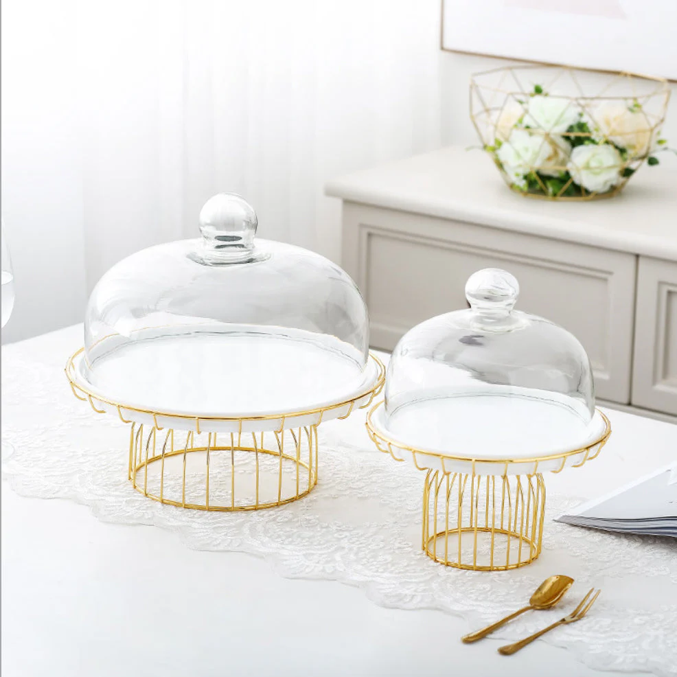 Metallic Cake Stand 11 Inch - Image 6