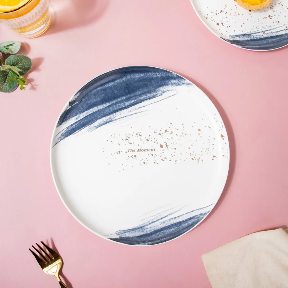 Midnight Ceramic Dinner Plate 9 Inch - Image 6