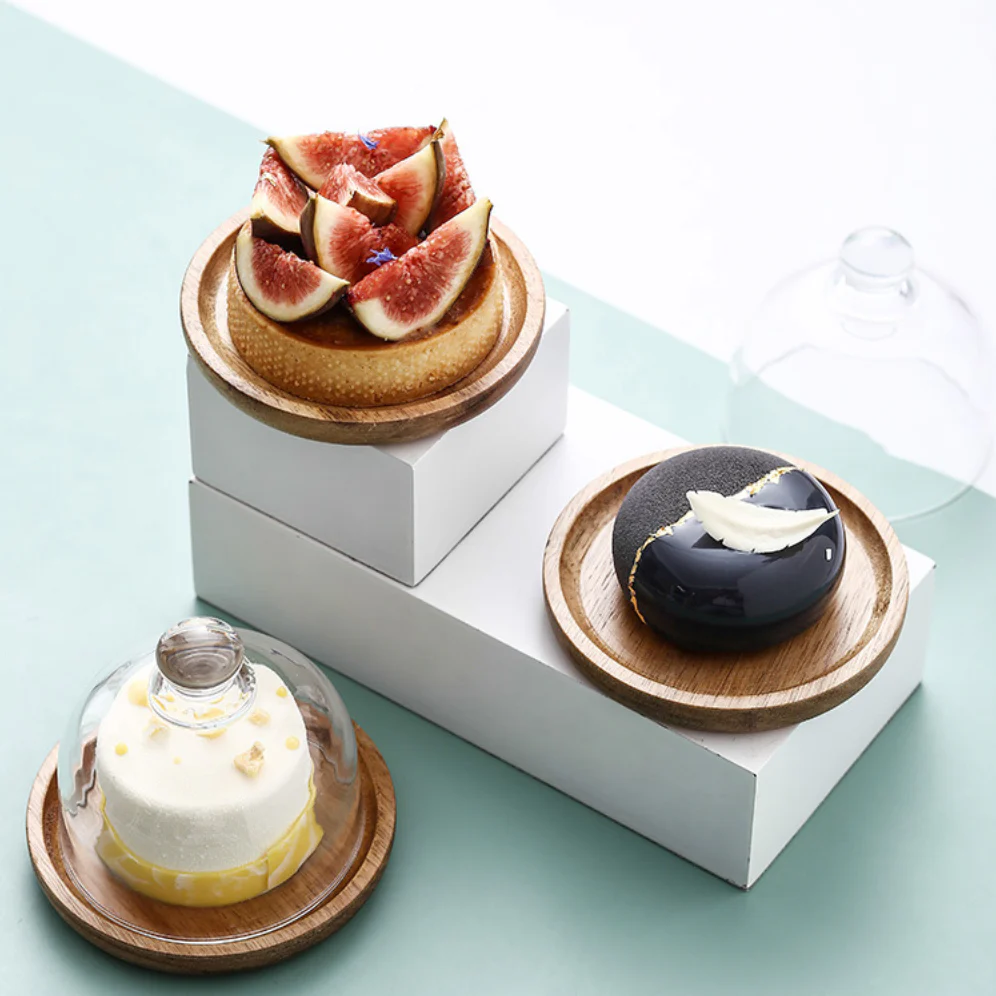 Mini Cake Stand With Dome - Image 5