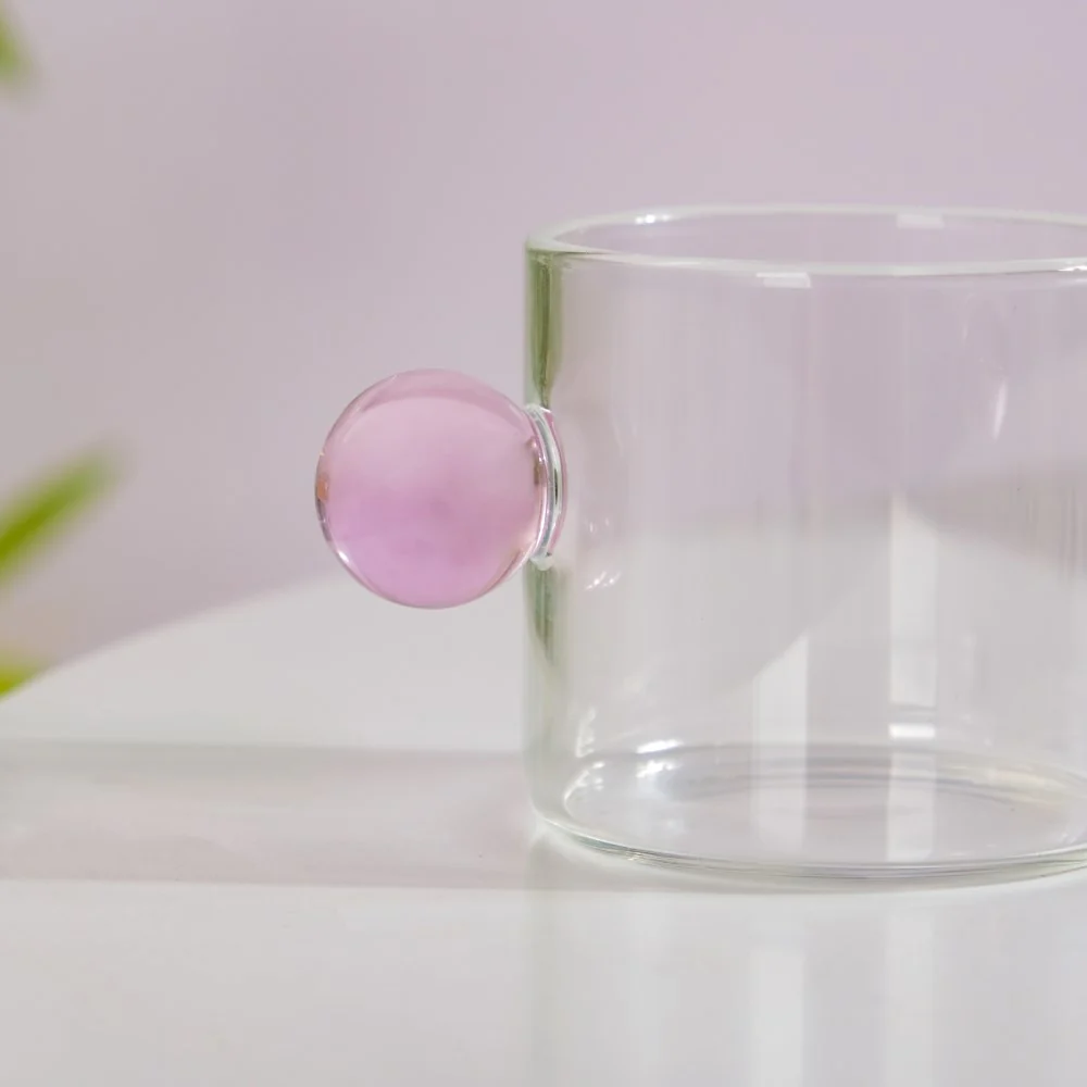 Mini Espresso Shot Glass Cup Pink 70ml - Image 4