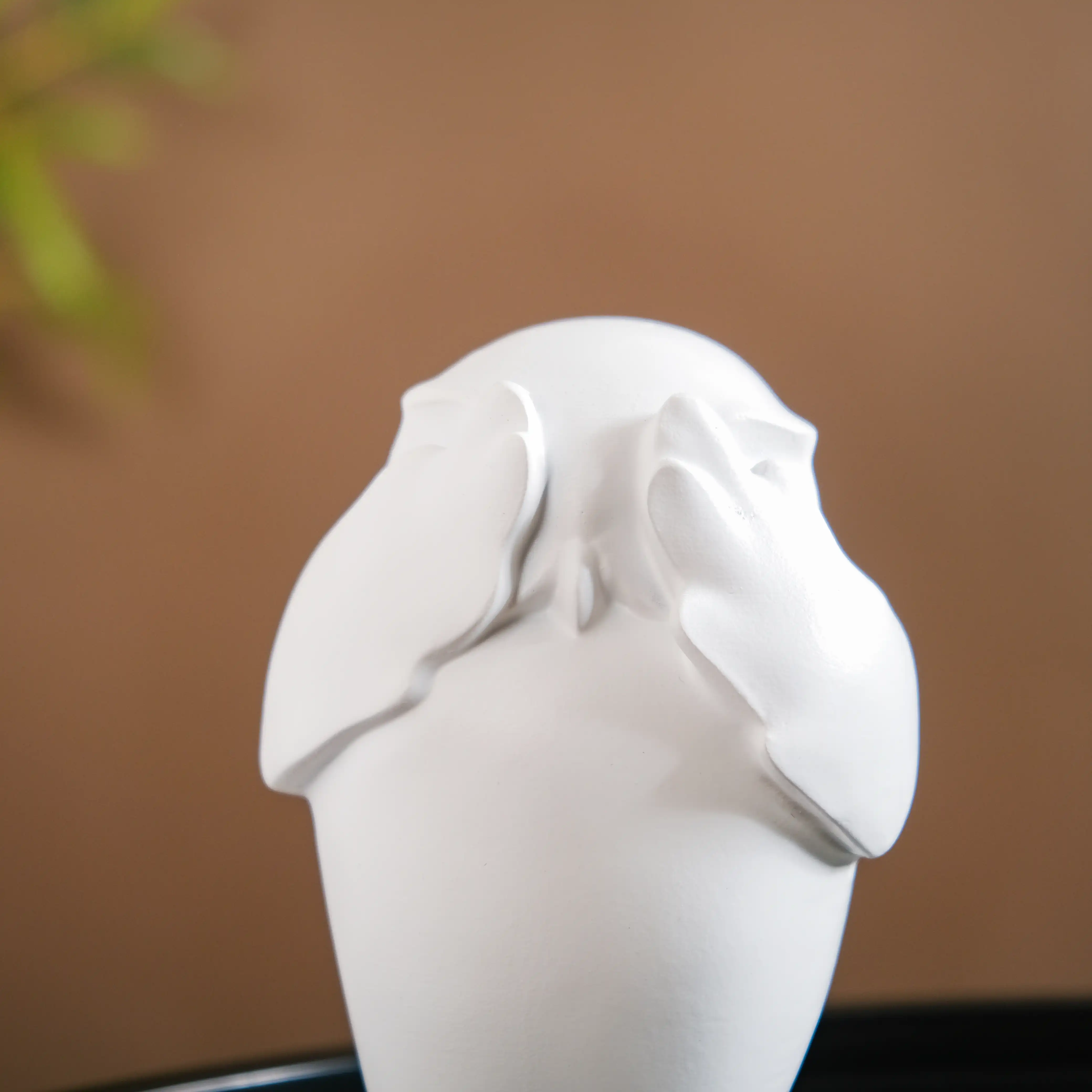 Minimalist Wise Owls Showpiece White Set Of 3 - Image 9