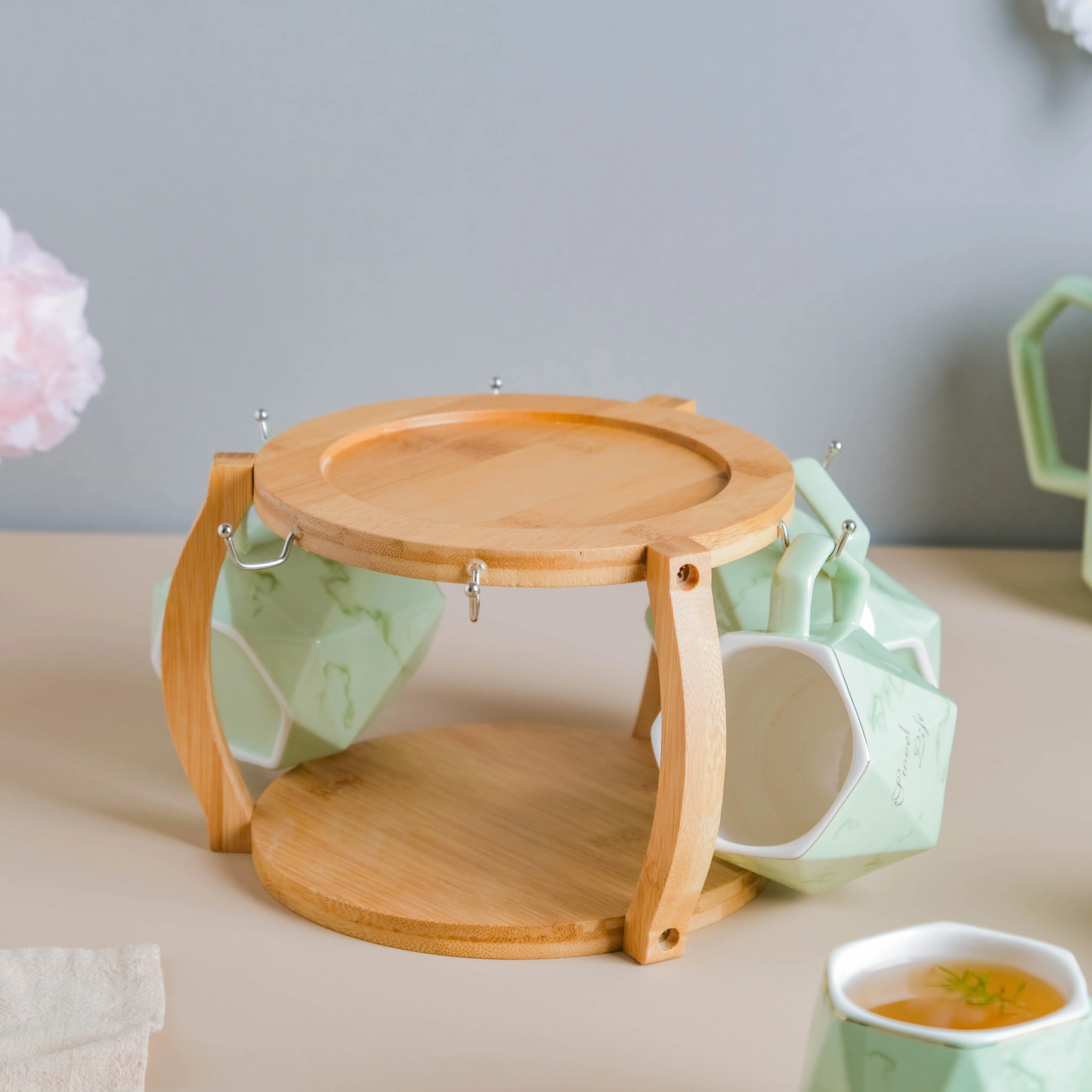 Mint Green Tea Set - Image 7