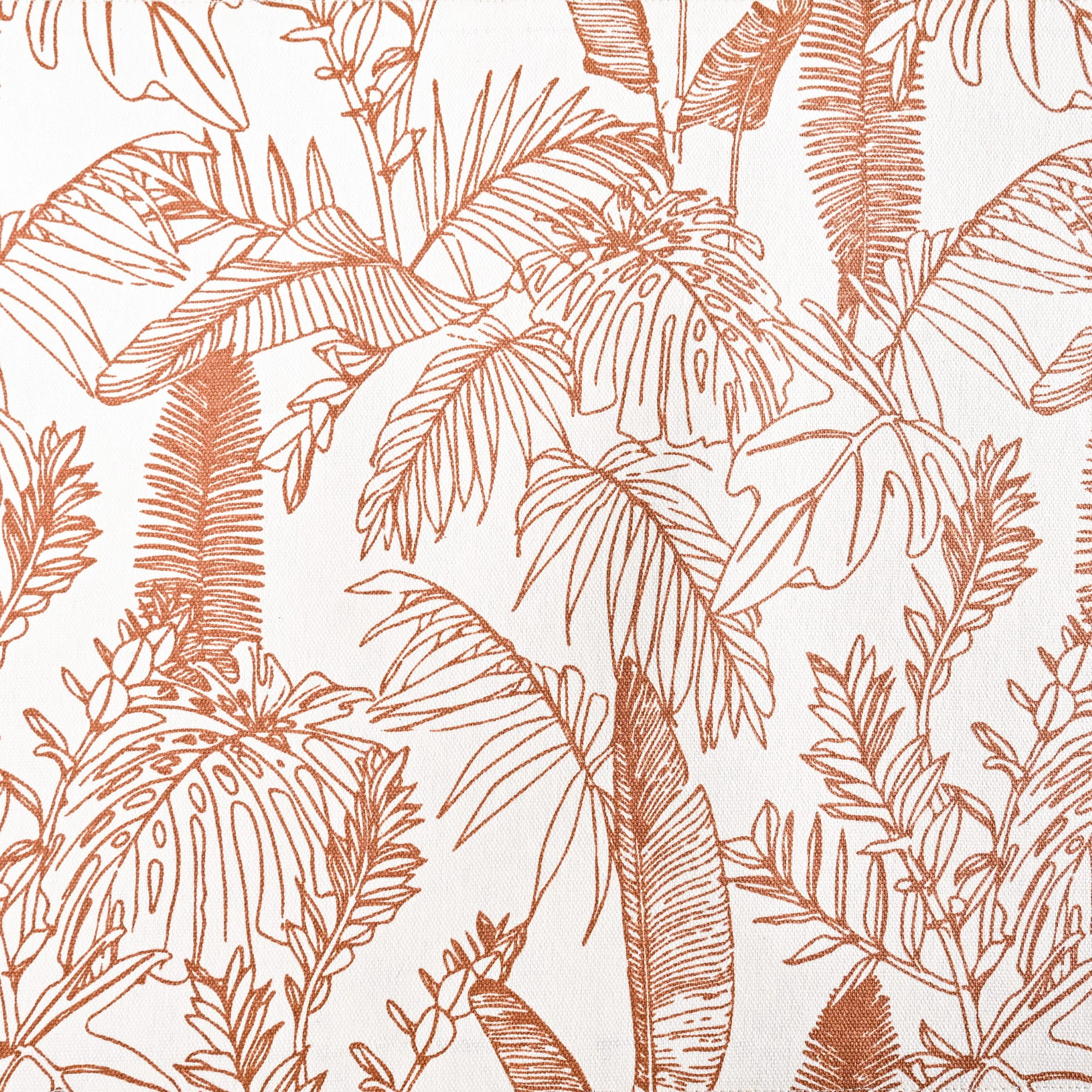 Mocha Fern Cotton Tablemat Set Of 4 - Image 2