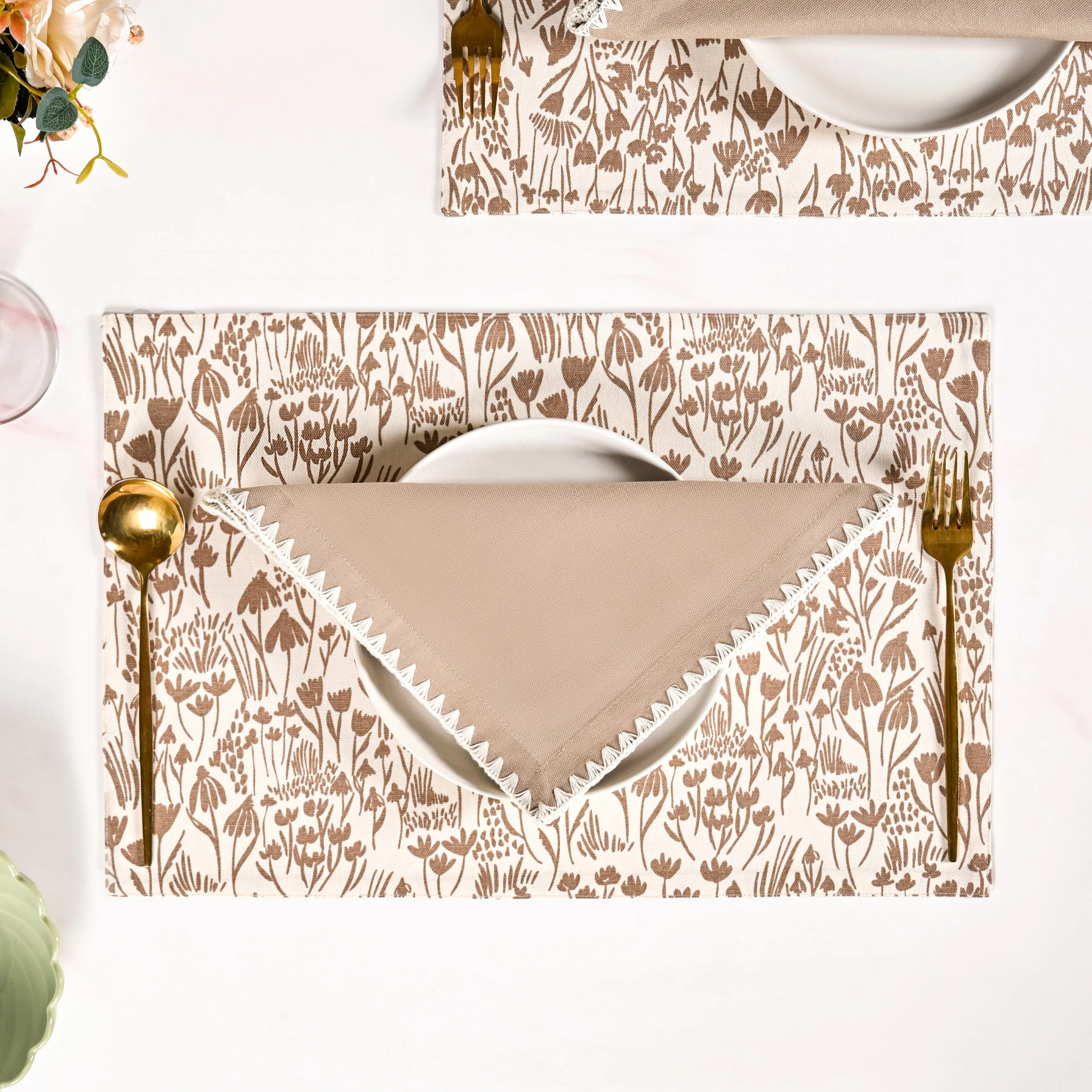 Mocha Mousse Napkin Set Of 4 - Image 7