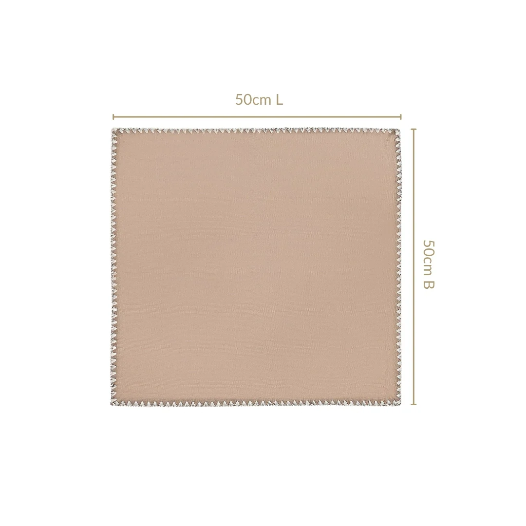 Mocha Mousse Napkin Set Of 6 - Image 4