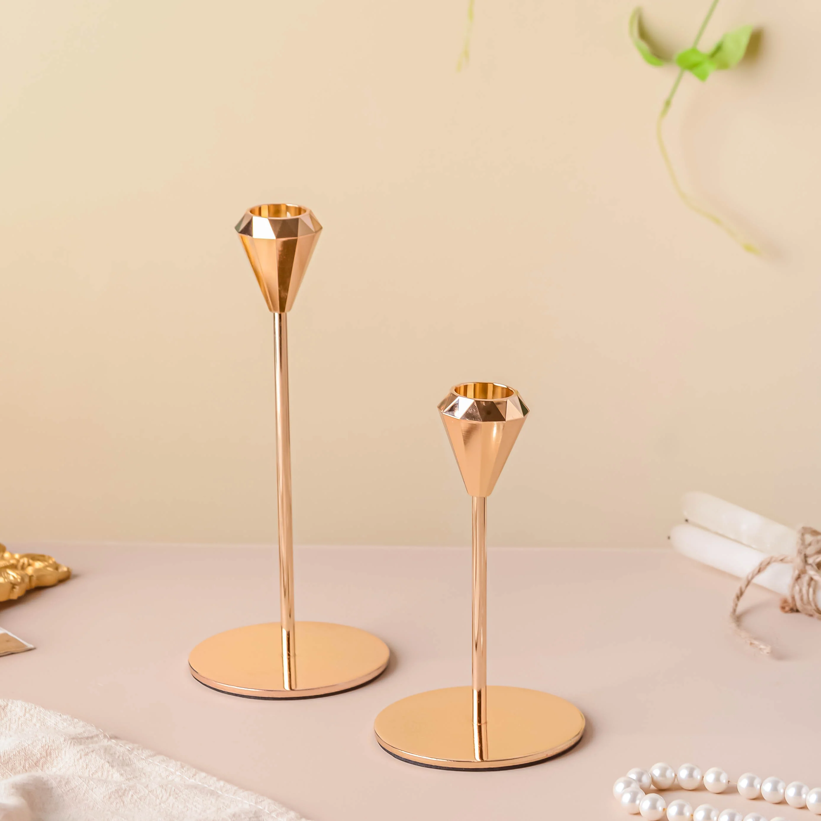 Modern Candle Holder Set of 2 - Image 15