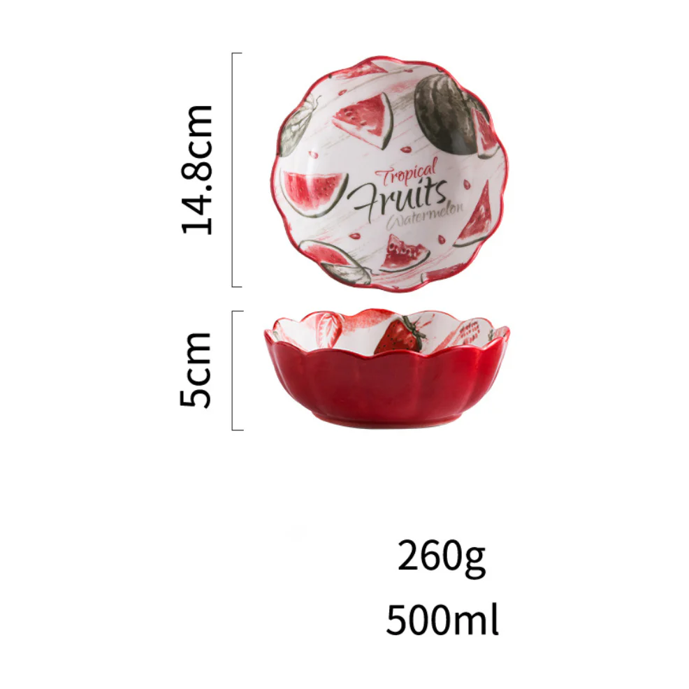 Modern Ceramic Fruit Bowls 500 ml - Image 10