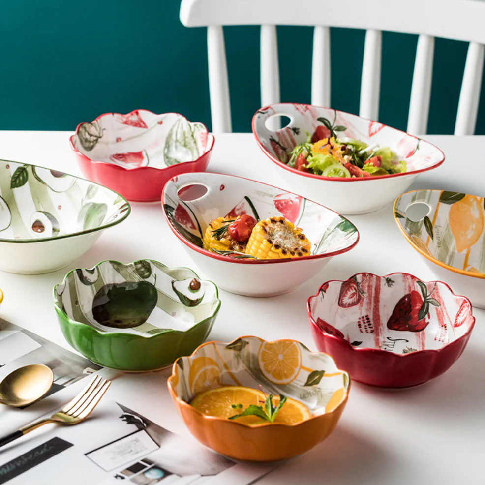 Modern Ceramic Fruit Bowls 500 ml - Image 5