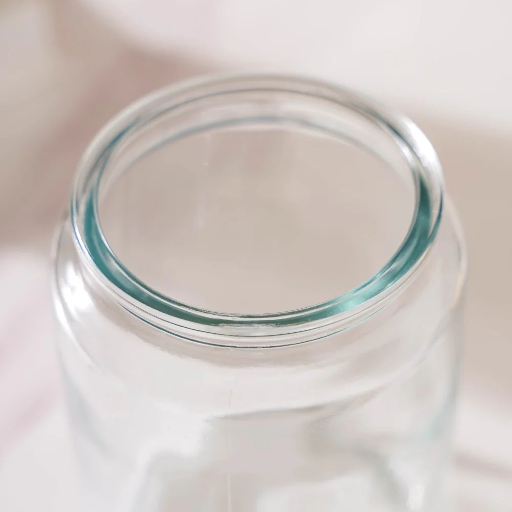 Modern Glass Jar Large Set Of 4 800ml - Image 9