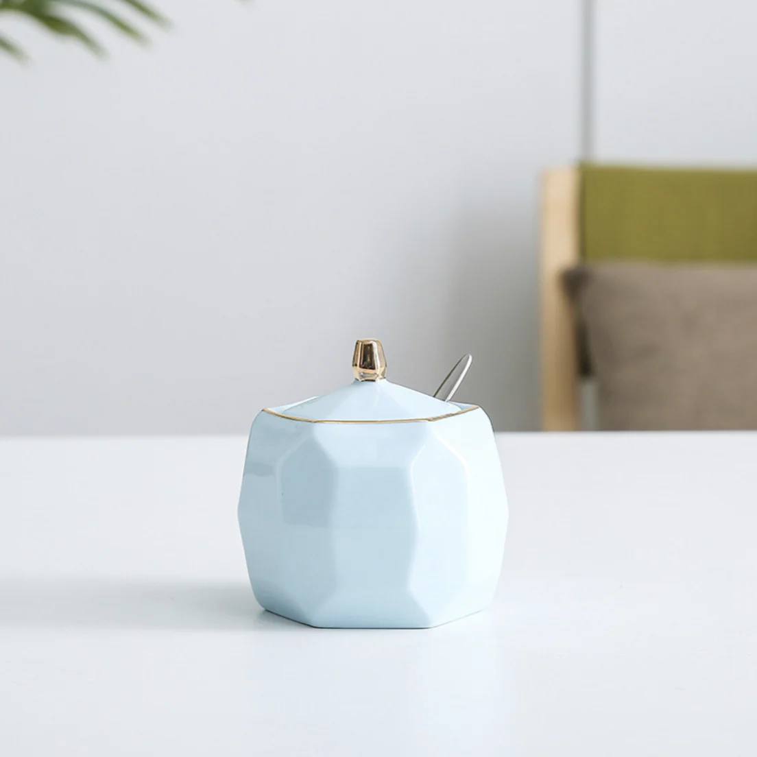 Modern Tea Set Blue - Image 10