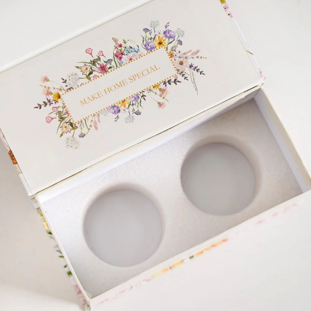 Mogra & Musk Melody Scented Candle Jars Set Of 2 - Image 7