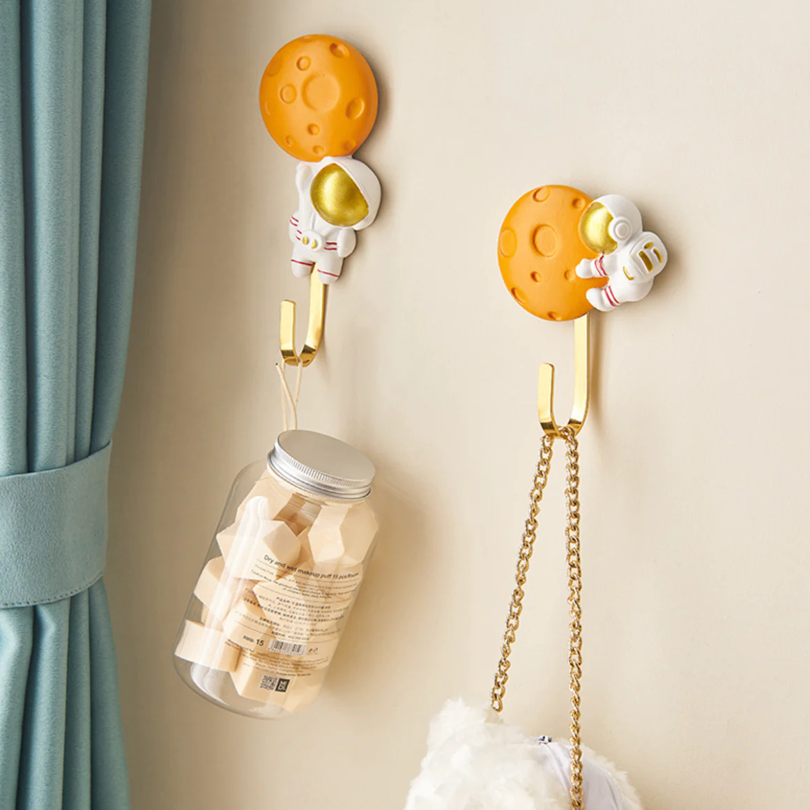 Moon and Astronaut Wall Hook - Image 16