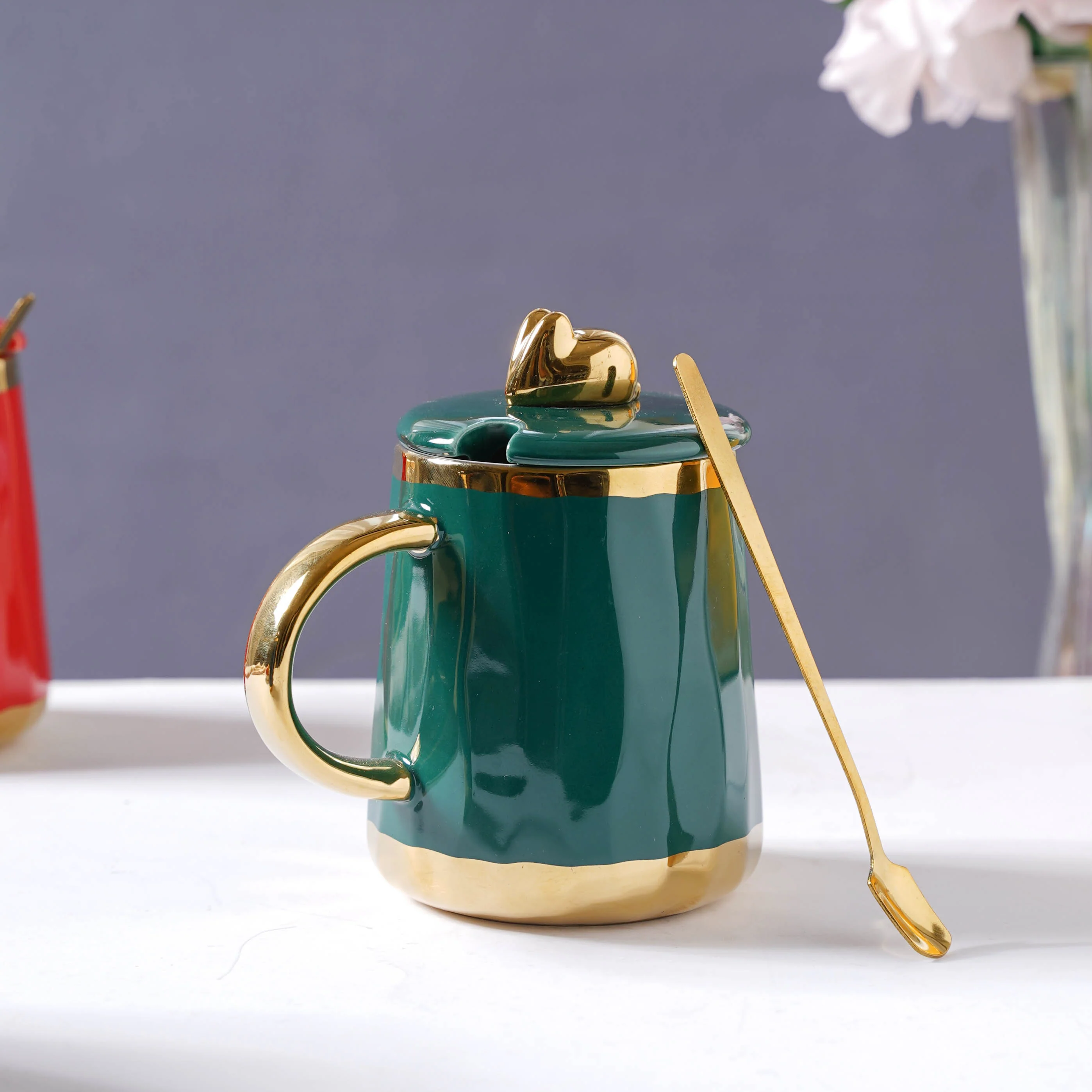 Mug With Gold Detail - Image 14