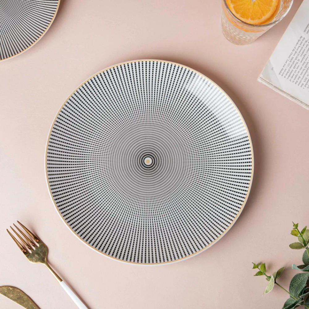Mysa Printed Ceramic Dinner Plate 10 Inch - Image 4