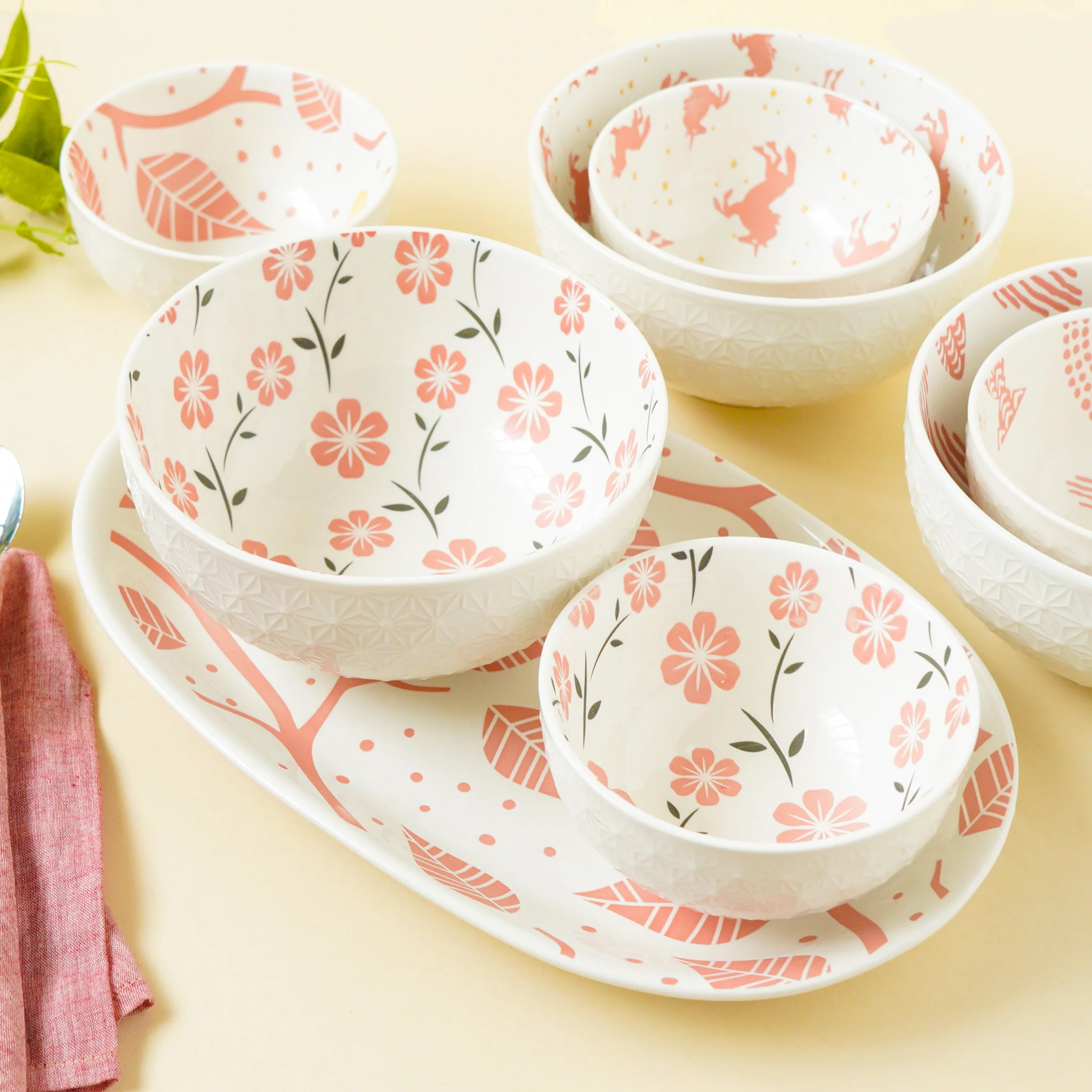 Natura Bowls Pink - Image 5