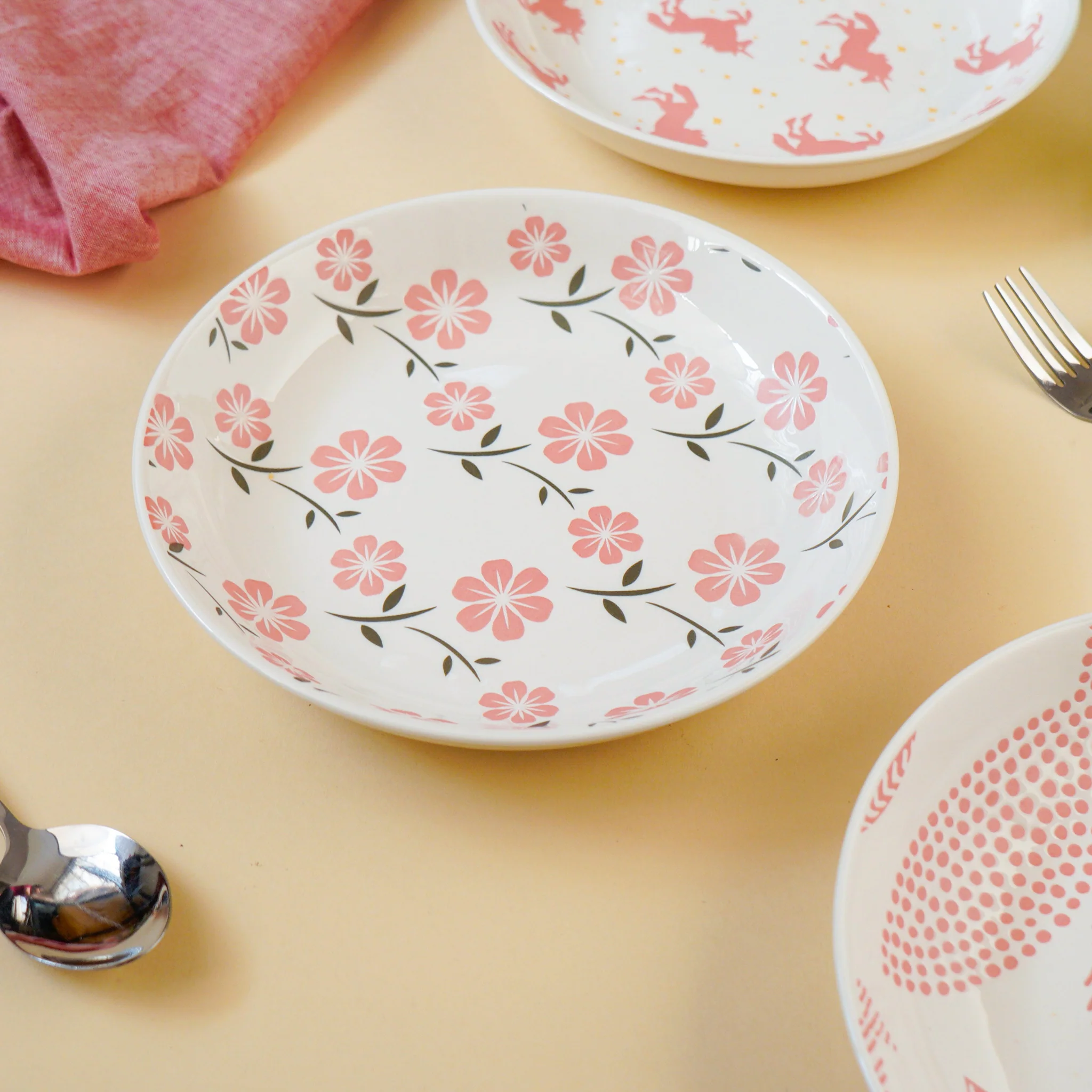 Natura Plates Pink - Image 9