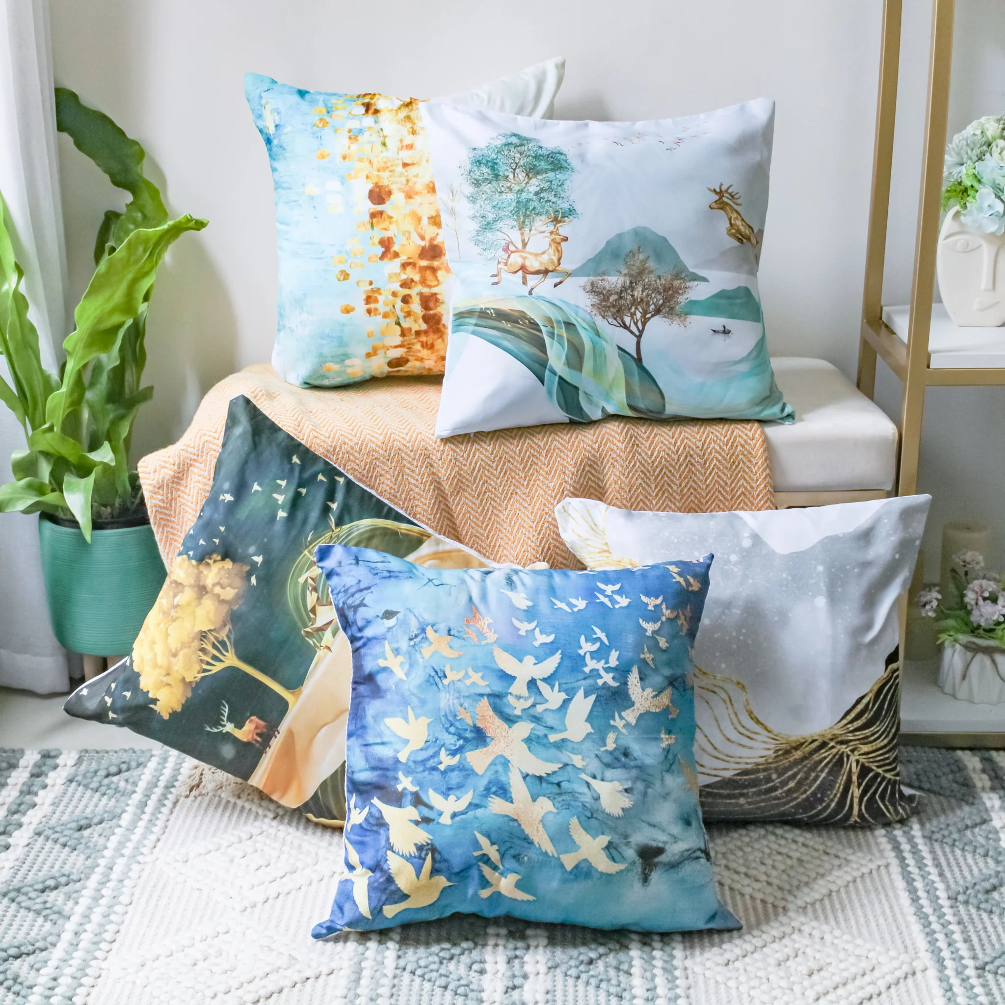 Natural Linen Cushion Cover - Image 4