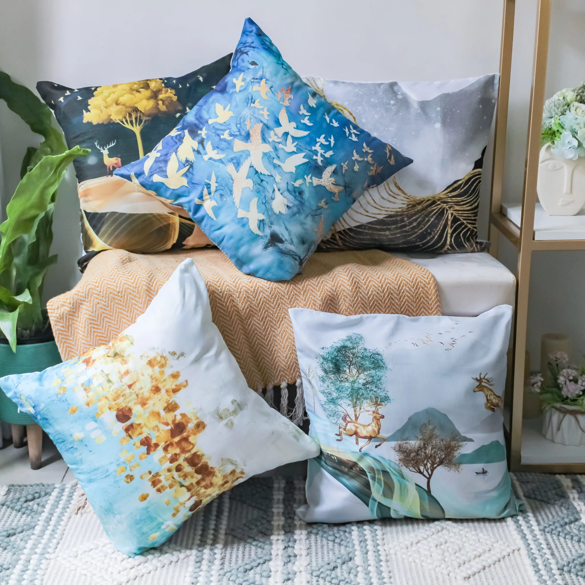 Natural Linen Cushion Cover - Image 7