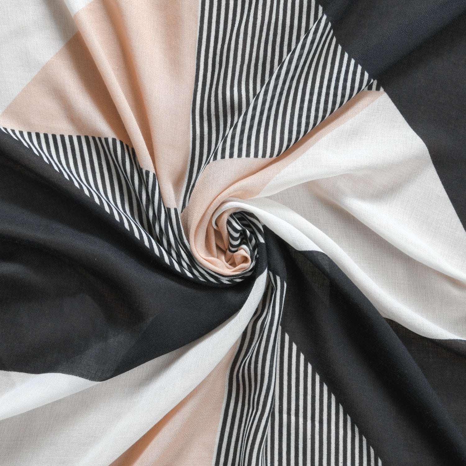 Neutral Colour Designer Women's Scarf - Image 3