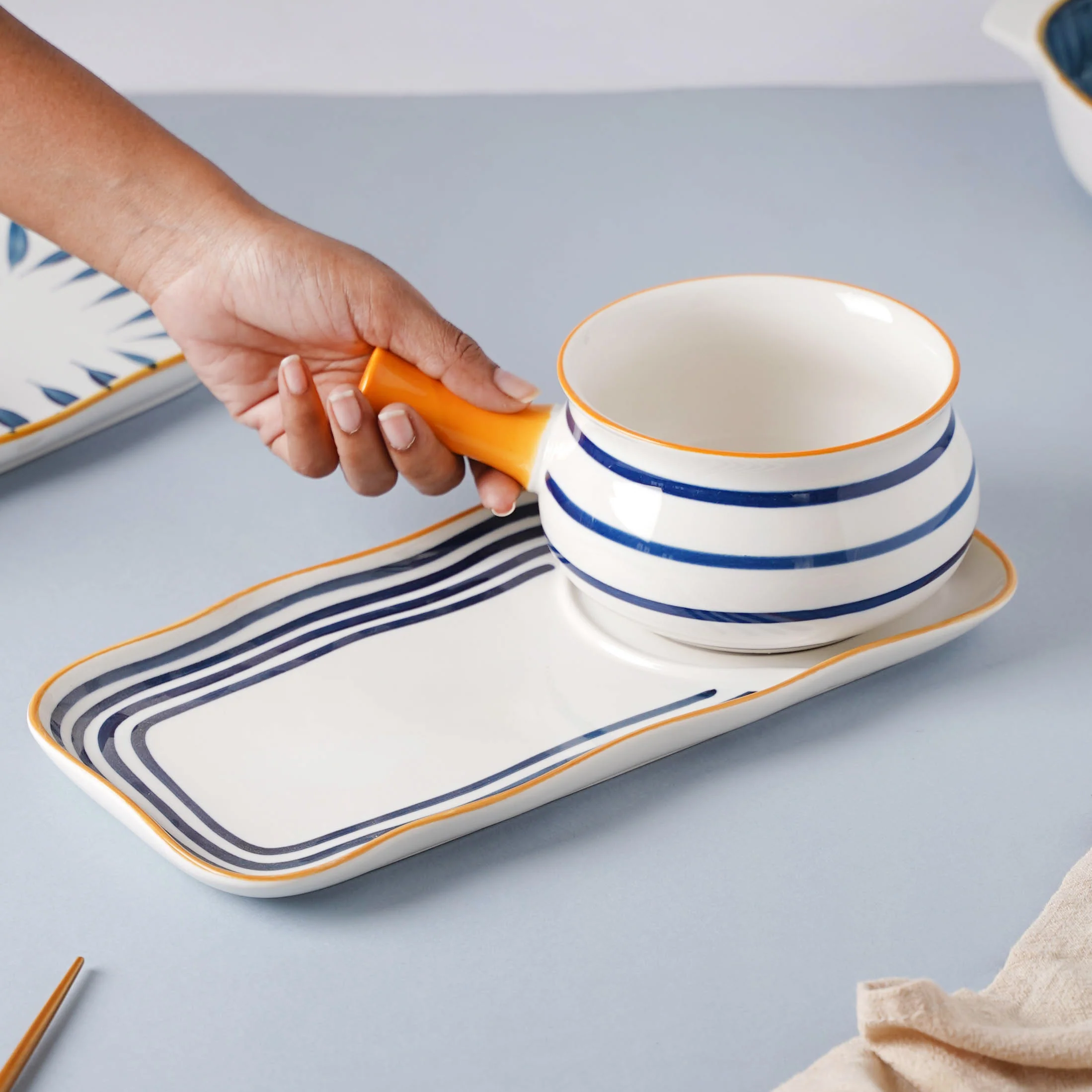 Nitori Pot and Plate Set - Image 6