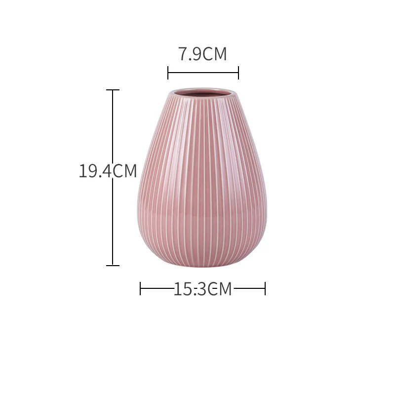 Nordic Ceramic Vase - Image 5