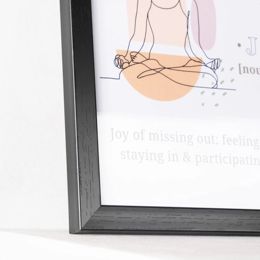 Notes To Self Framed Posters Set Of 4 9x9 Inch - Image 10