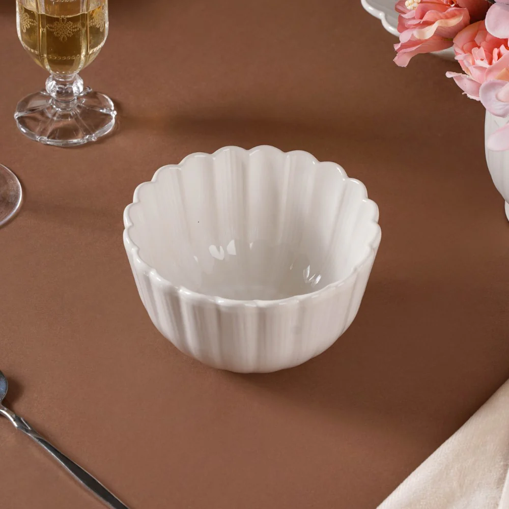 Ocean Snack Bowl White 500ml - Image 5