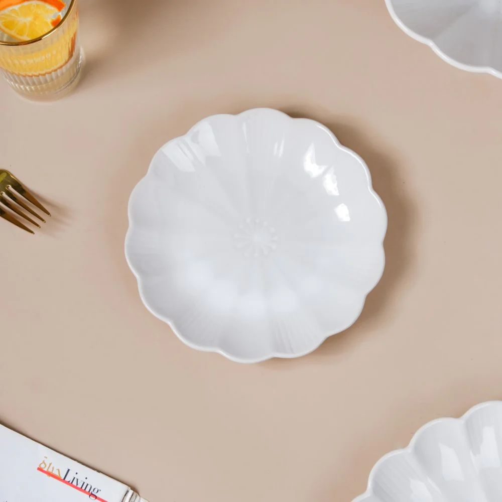 Ocean White 27 Piece Dinner Set For 6 - Image 6