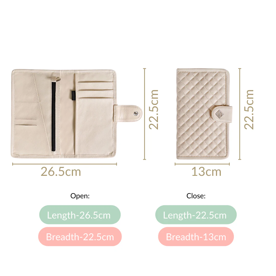 Off White Travel Wallet - Image 4